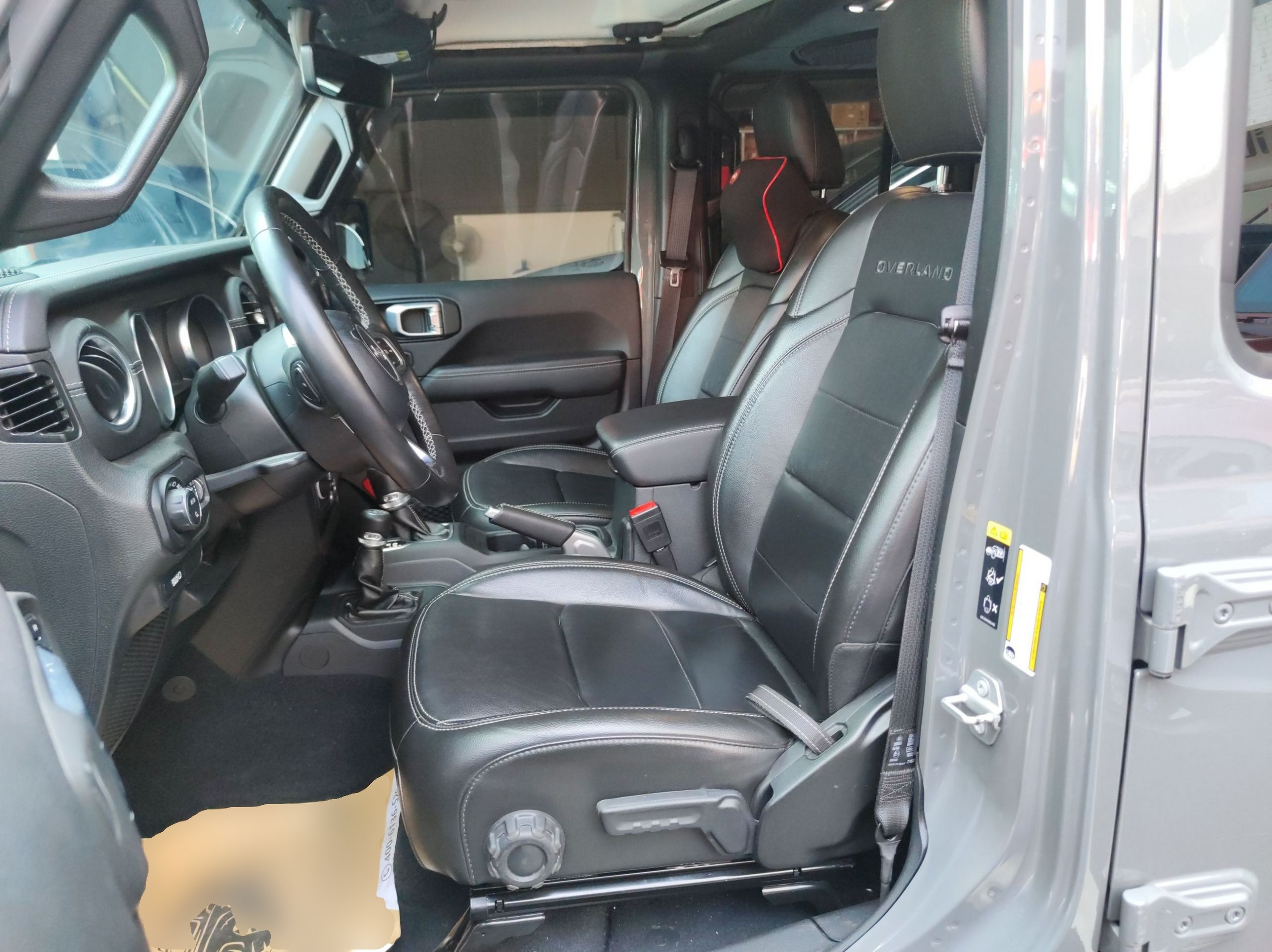Interior delantero