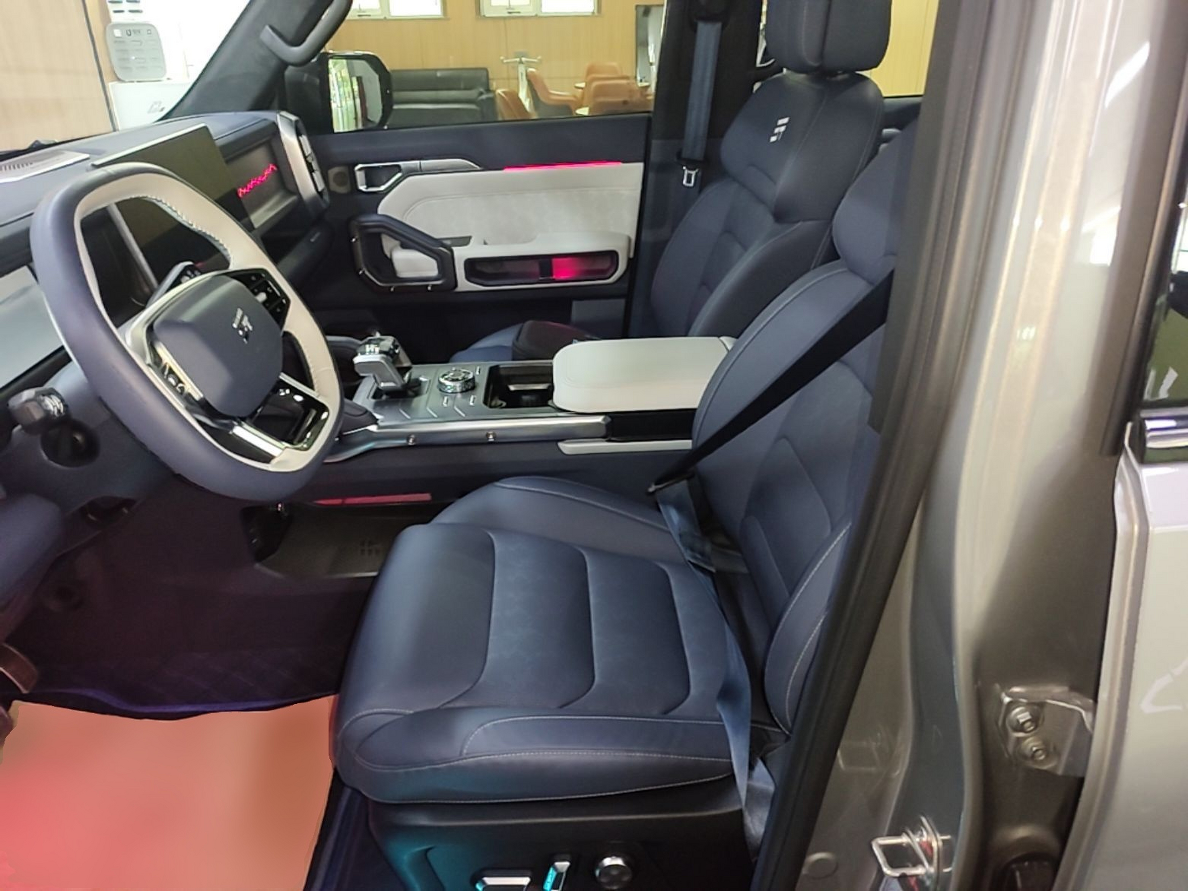 Avant de la voiture