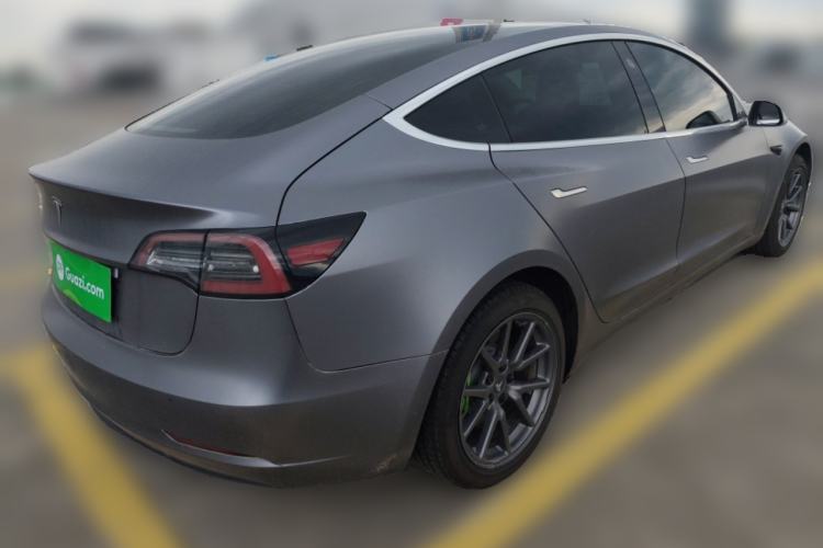 Used Tesla Model 3 2020 Standard Range Rear-Wheel Drive Upgraded Version Rear Right 45 Deg