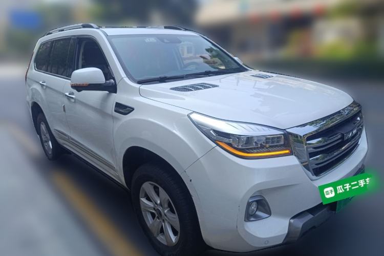 Used Haval H9 2020 2.0T Gasoline 4WD Premium Edition 5 Seats Front Right 45 Deg