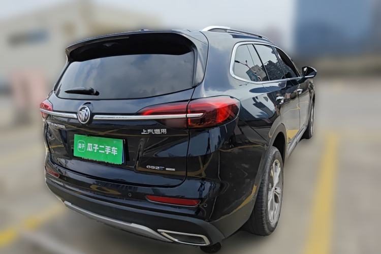 Used Buick Envision 2021 Encore Plus 652T Five-Seat All-Wheel-Drive Luxury Model Rear Right 45 Deg