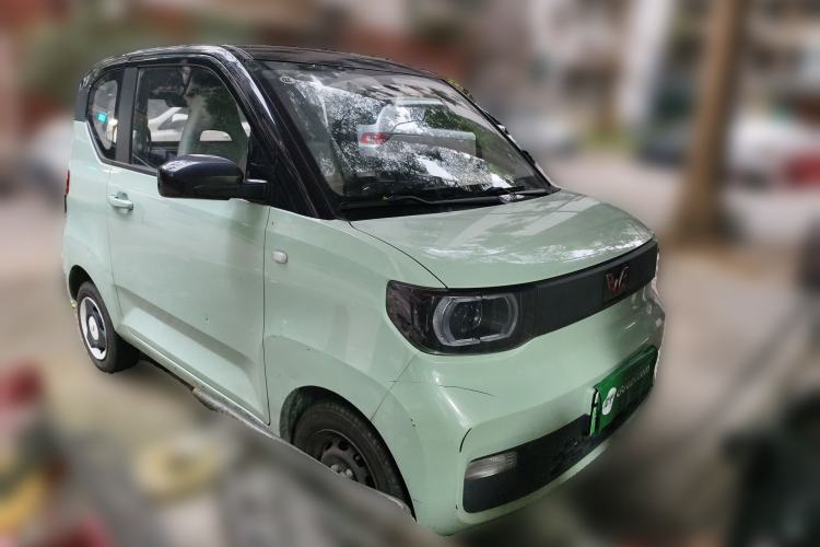 Used Wuling Hongguang MINIEV 2021 Macaron Premium Model – Lithium Iron Phosphate Front Right 45 Deg