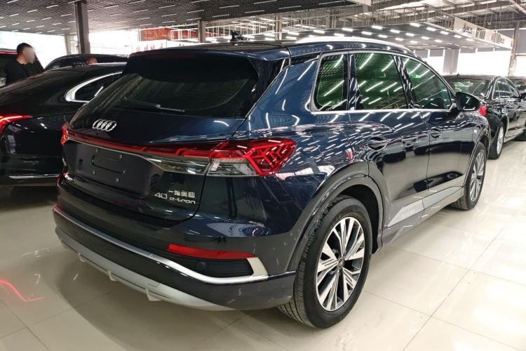 Used Audi Q4 e-tron 2024 40 e-tron Adventure Edition Rear Right 45 Deg