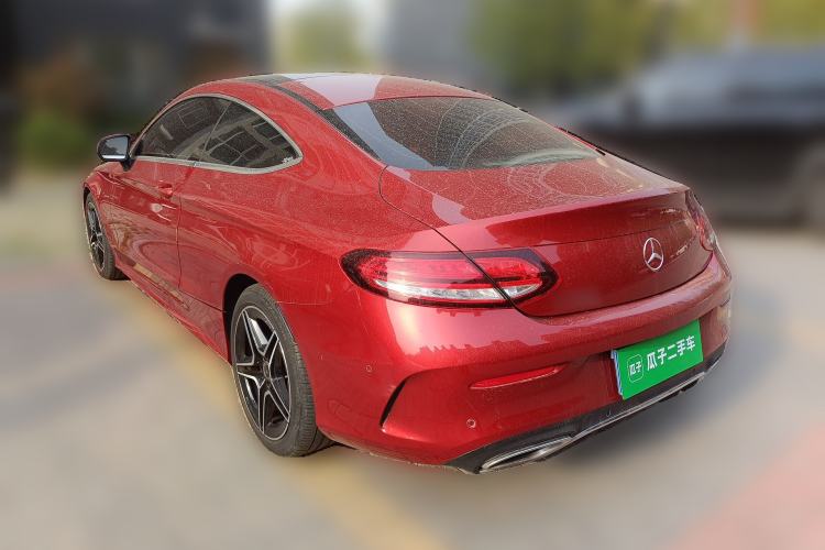 Used Mercedes-Benz C-Class 2019 C 260 Coupe Rear Left 45 Deg