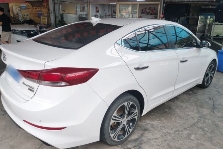 Used Hyundai Elantra (6th Generation / Lingdong) 2018 1.4T Dual-Clutch Xuan Dong · Dynamic Edition Rear Right 45 Deg