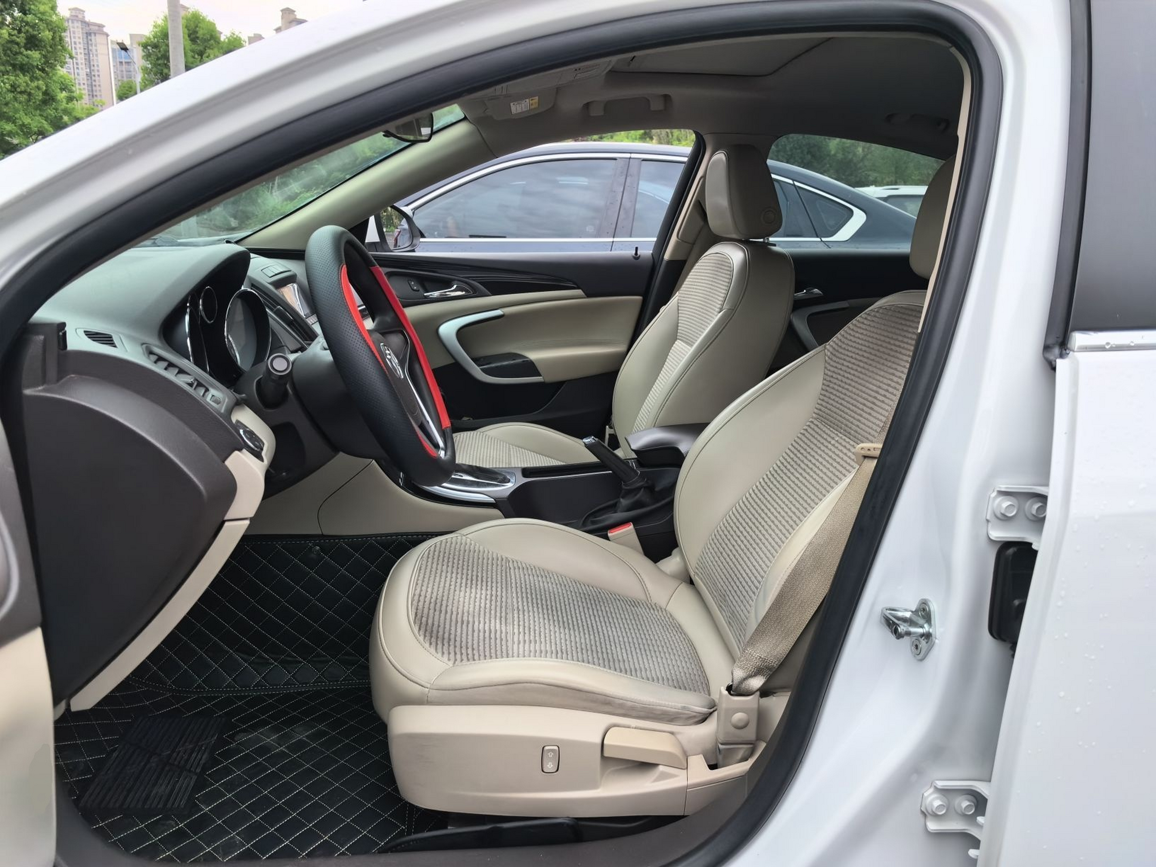 Avant de la voiture