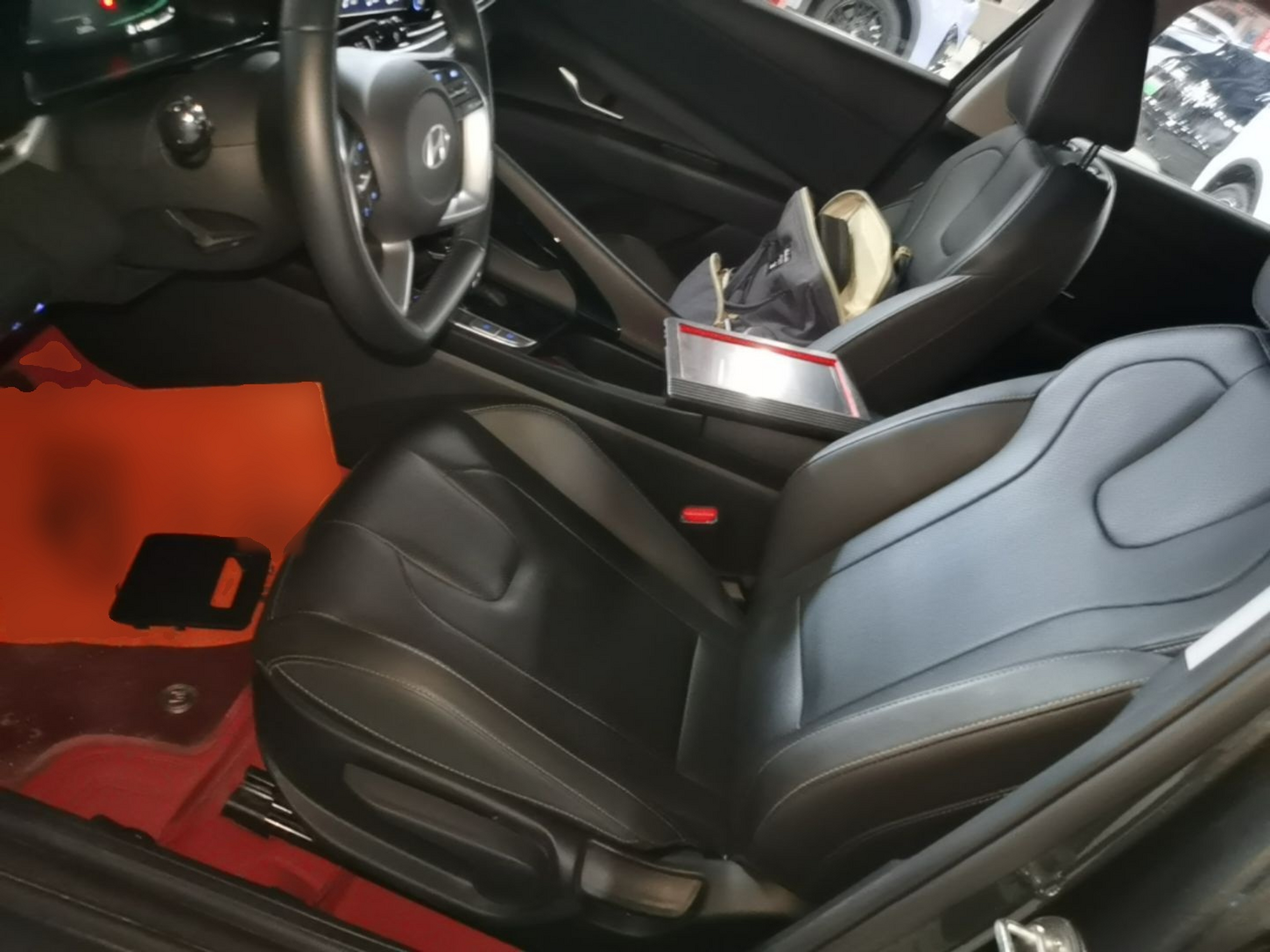 Avant de la voiture