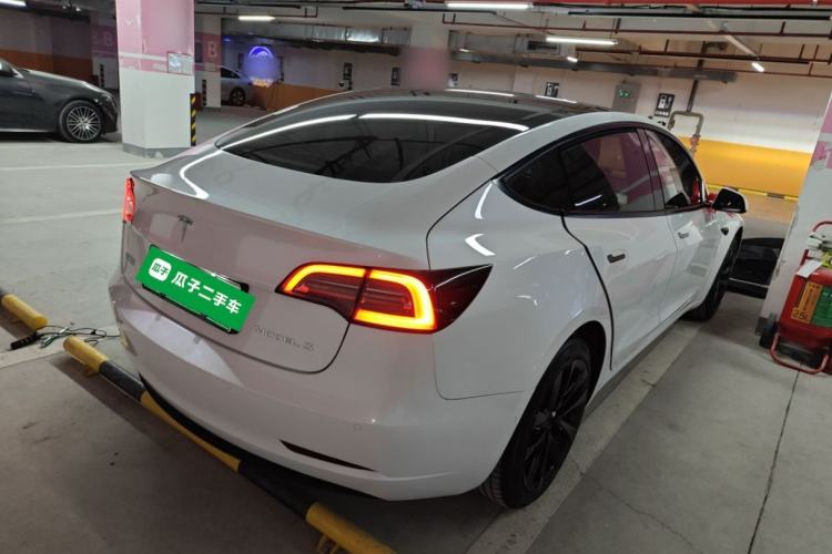 Used Tesla Model 3 2022 Rear-Wheel-Drive Version Rear Right 45 Deg