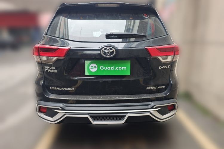 Used Toyota Highlander 2018 2.0T Four-Wheel Drive Luxury Edition 7 Seats China V Emission Standard