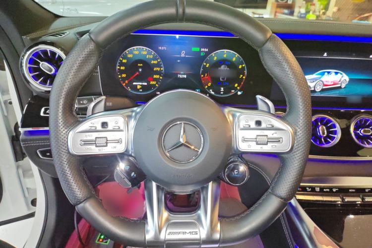 Used Mercedes-Benz AMG GT 2020 AMG GT 50 Four-Door Coupe Steering Wheel