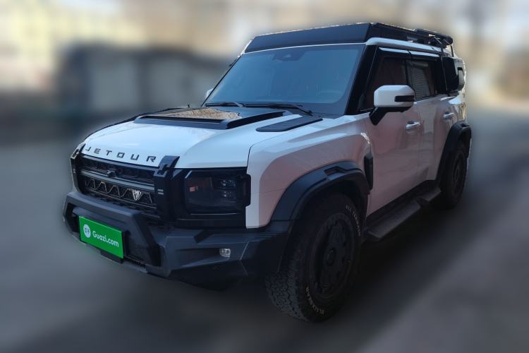 Used JETOUR Traveler 2025 2.0TD DCT Four-Wheel Drive Silver Dragon Wings Air