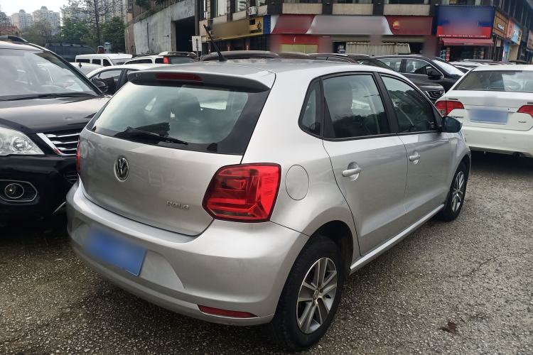 Used Volkswagen Polo 2016 1.4L Automatic Trendy Model Rear Right 45 Deg