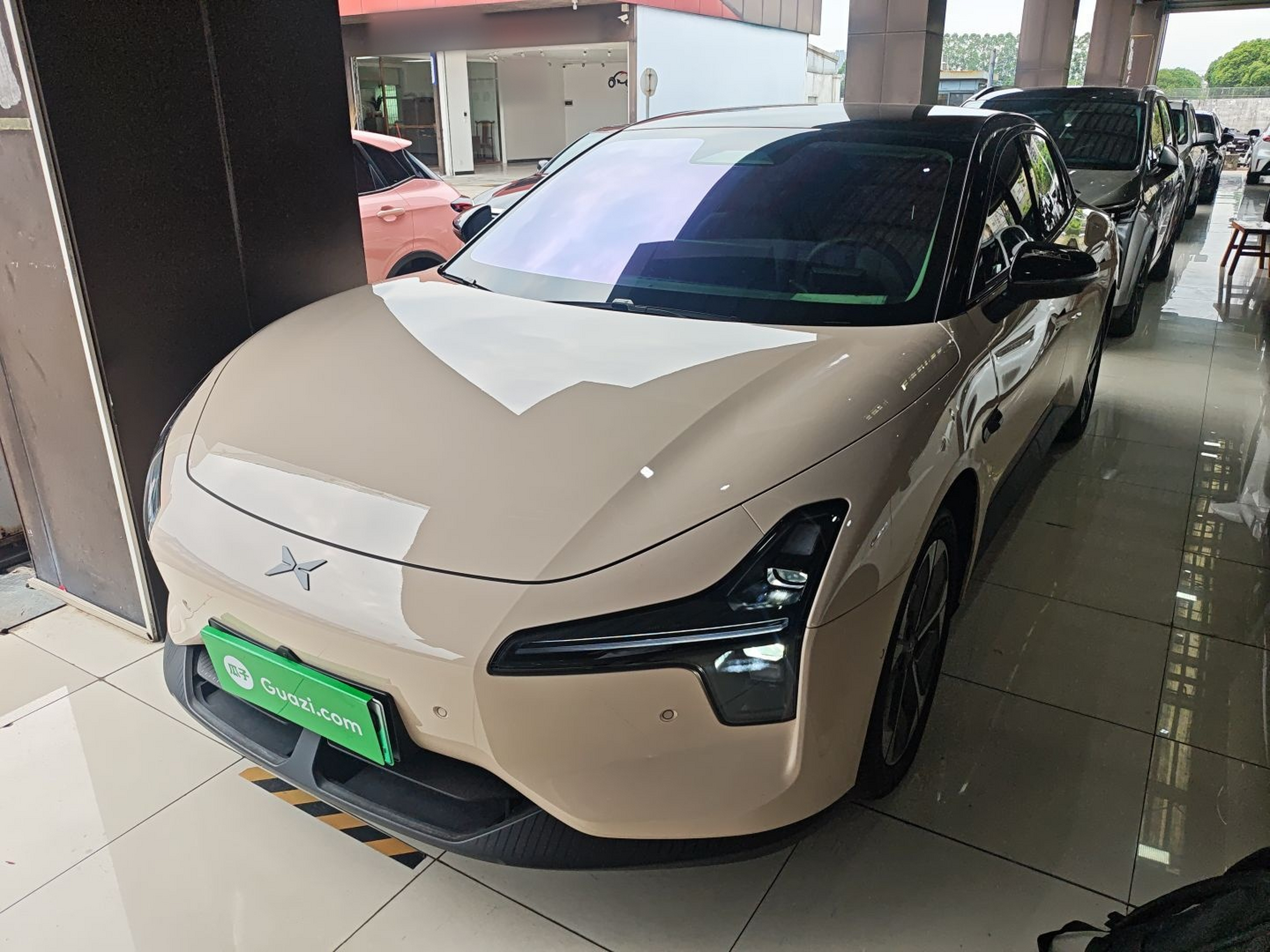 تحت مقدمة السيارة