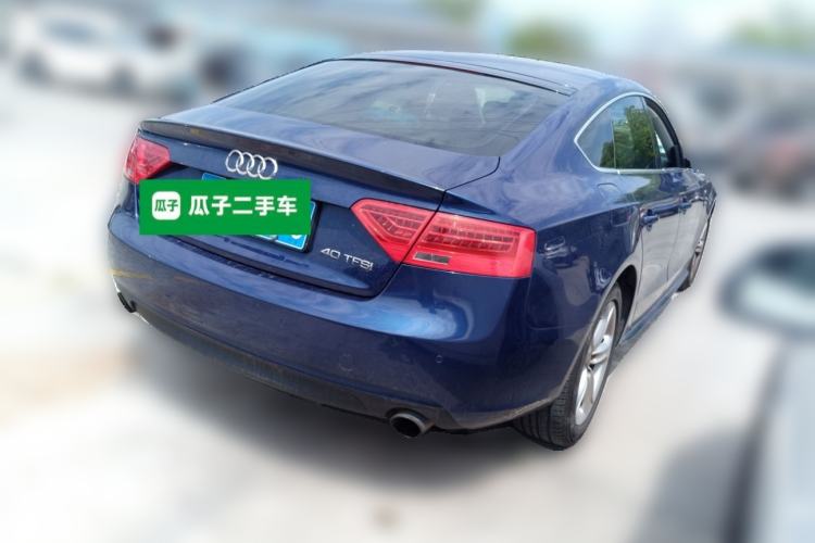 Used Audi A5 2013 Sportback 40 TFSI Rear Right 45 Deg