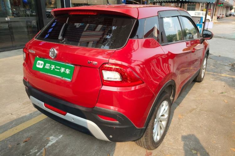 Used Brilliance V3 2016 1.5L Manual Elite Version Rear Right 45 Deg