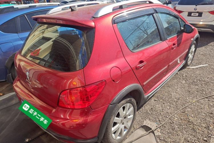 Used Peugeot 307 2013 1.6L Automatic CROSS Rear Right 45 Deg
