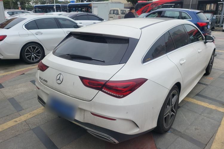 Used Mercedes-Benz CLA 2020 CLA 200 Shooting Brake Rear Right 45 Deg
