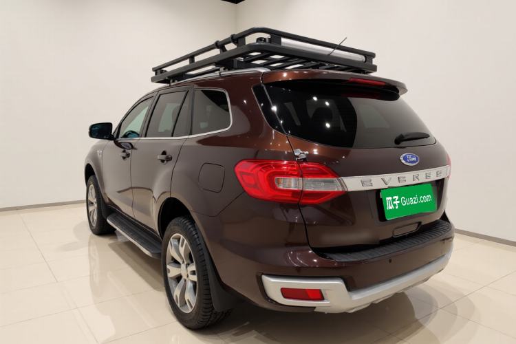 Used Ford Everest 2017 2.0T Gasoline Automatic 4x4 Flagship Edition 7 Seats Rear Left 45 Deg