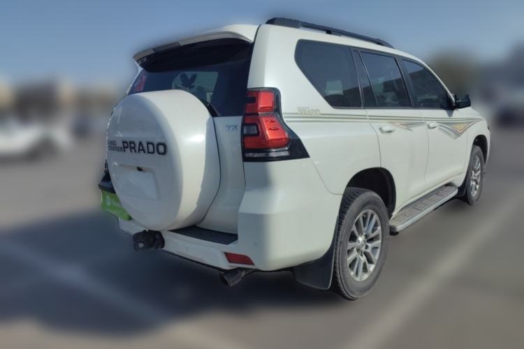 Used Toyota Prado 2018 3.5L Automatic TX-L with Rear-Mounted Spare Tire Rear Right 45 Deg