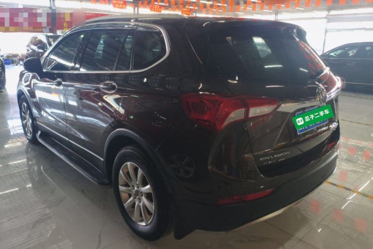 Used Buick Envision 2018 20T Two-Wheel-Drive Elite Model Rear Left 45 Deg