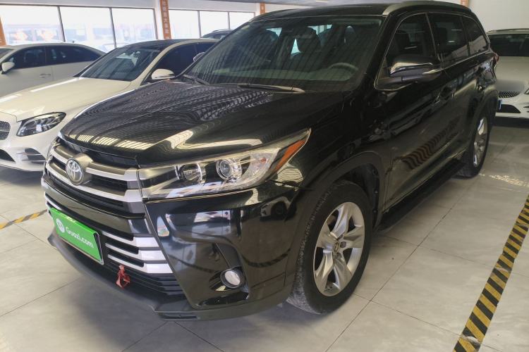 Used Toyota Highlander 2018 2.0T Four-Wheel Drive Luxury Edition 7 Seats China V Emission Standard
