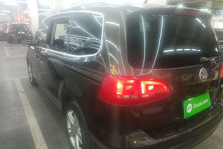 Used Volkswagen Sharan 2014 2.0 TSI Comfort Model Rear Left 45 Deg