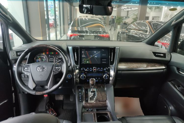 Used Toyota Vellfire 2021 Crown Dual-Engine 2.5L HV Prestige Edition Center Console