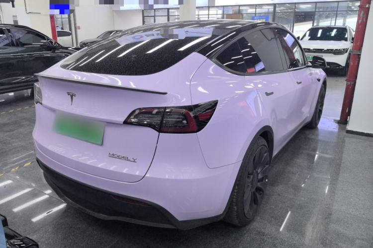 Used Tesla Model Y 2023 High-Performance All-Wheel-Drive Version Rear Right 45 Deg