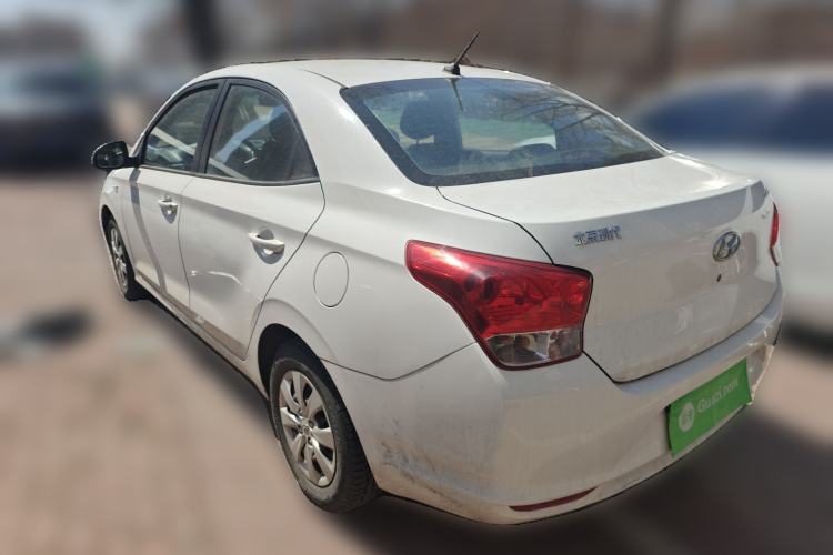 Used Hyundai Verna (older generation) 2017 1.4L Manual Refreshed Version China VI Standard Rear Left 45 Deg