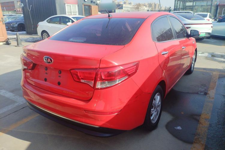 Used Kia K2 2015 Sedan 1.4L Automatic GLS Rear Right 45 Deg