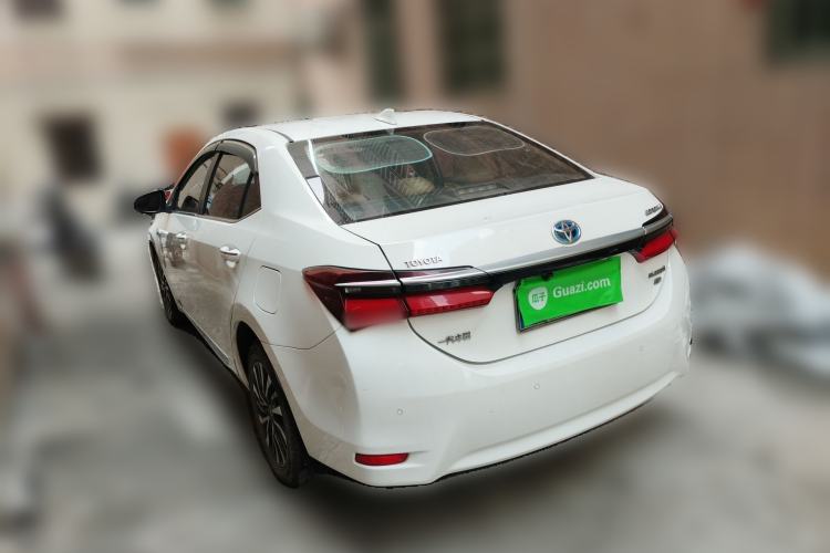 Used Toyota Corolla 2017 Revised Dual-Engine 1.8L E-CVT Elite Edition Rear Left 45 Deg