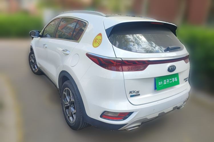 Used Kia KX5 2019 1.6T Automatic Two-Wheel Drive Luxury Edition Rear Left 45 Deg