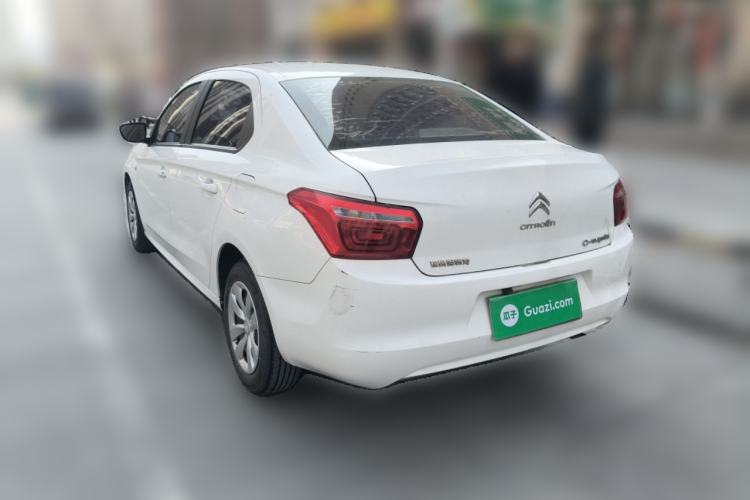 Used Citroen Elysee 2018 1.6L Manual Fashion Edition Rear Left 45 Deg