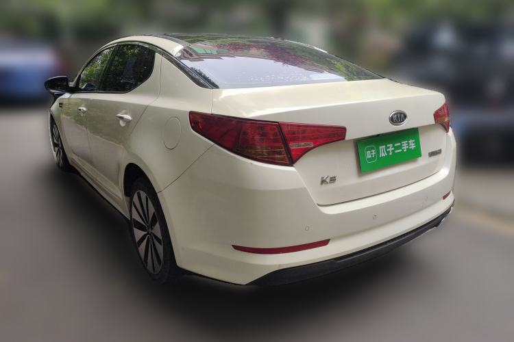 Used Kia K5 2011 2.0L Automatic DLX Rear Left 45 Deg