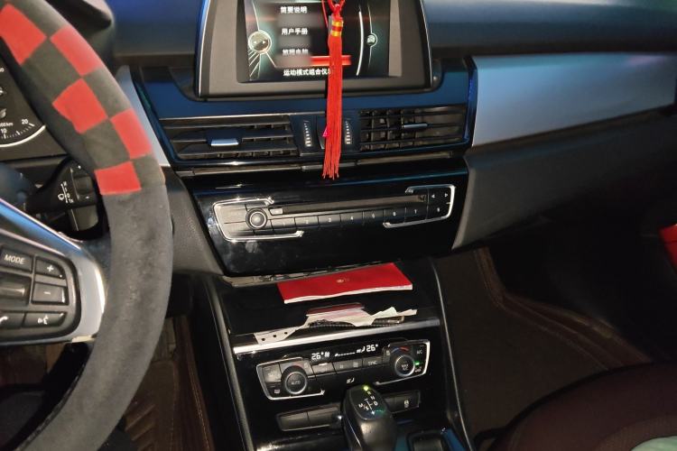 Used BMW 2 Series Active Tourer 2015 218i Leading Model Audio And AC Panel