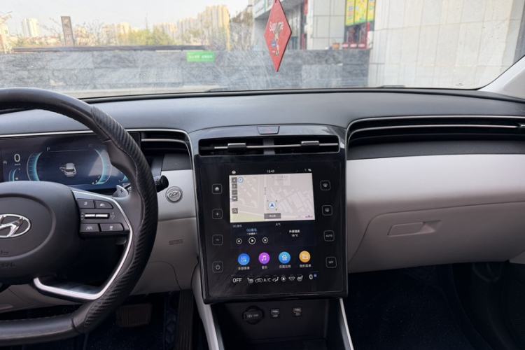 Used Hyundai Tucson 2021 Tucson L 1.5T DCT TOP Flagship Edition Audio And AC Panel