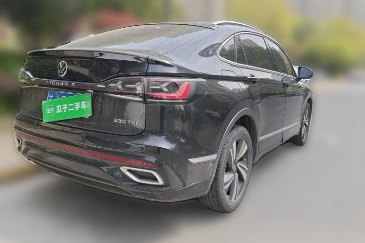 Used Volkswagen Tiguan X 2021 330TSI Two-Wheel-Drive Flagship Edition Rear Right 45 Deg