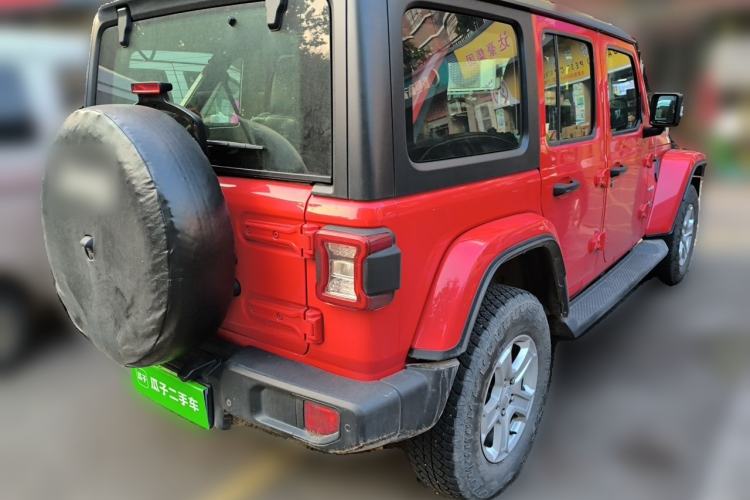 Used Jeep Wrangler 2019 2.0T Sahara Four-Door Version China VI Emission Standard
