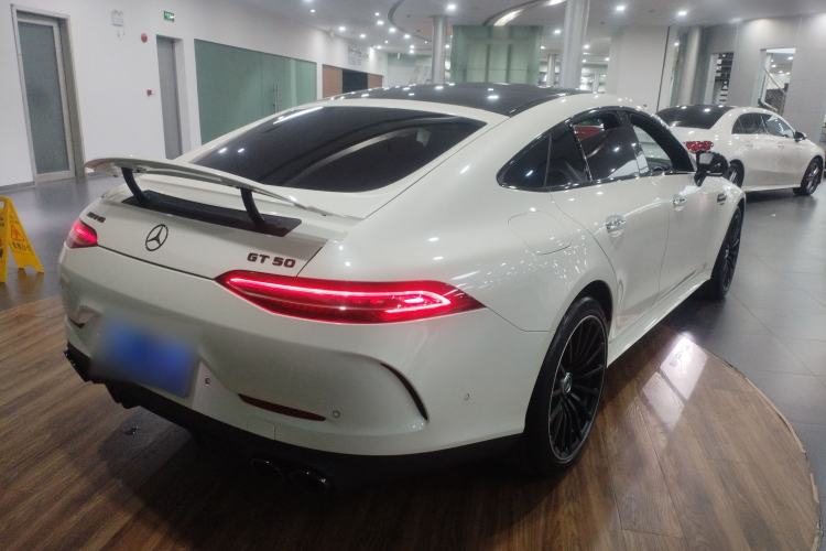 Used Mercedes-Benz AMG GT 2023 AMG GT 50 Four-Door Coupe Rear Right 45 Deg