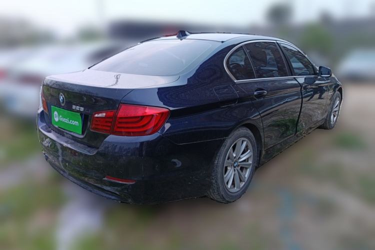 Used BMW 5 Series 2013 525Li Luxury Model Rear Right 45 Deg