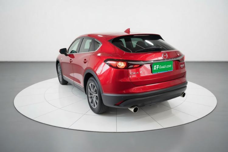 Used Mazda CX-4 2020 2.0L Automatic Two-Wheel Drive Blue Sky Dynamic Edition Rear Left 45 Deg