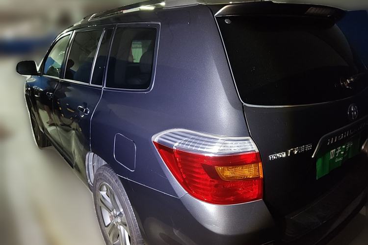 Used Toyota Highlander 2009 3.5L 4x4 7-Seater Luxury Edition Rear Left 45 Deg