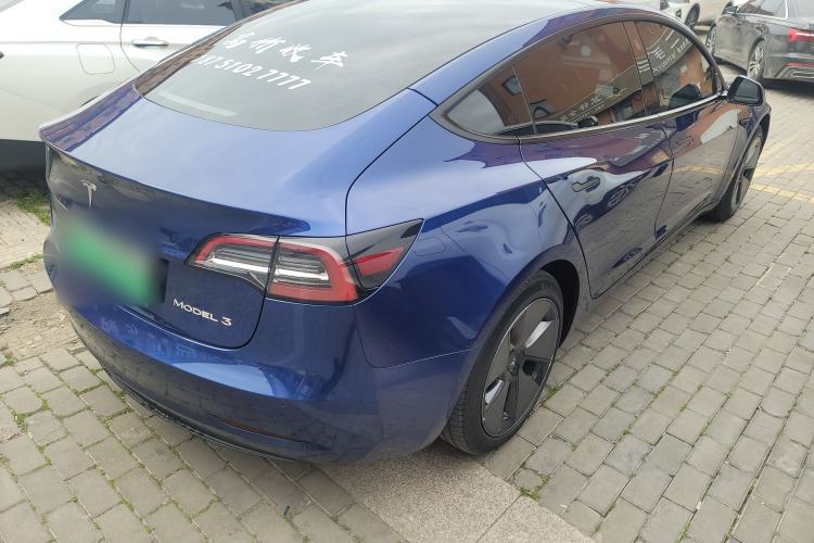 Used Tesla Model 3 2022 Rear-Wheel-Drive Version Rear Right 45 Deg