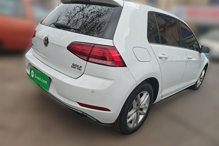 Used Volkswagen Golf 2019 280TSI DSG Comfort Version China VI Standard Rear Right 45 Deg