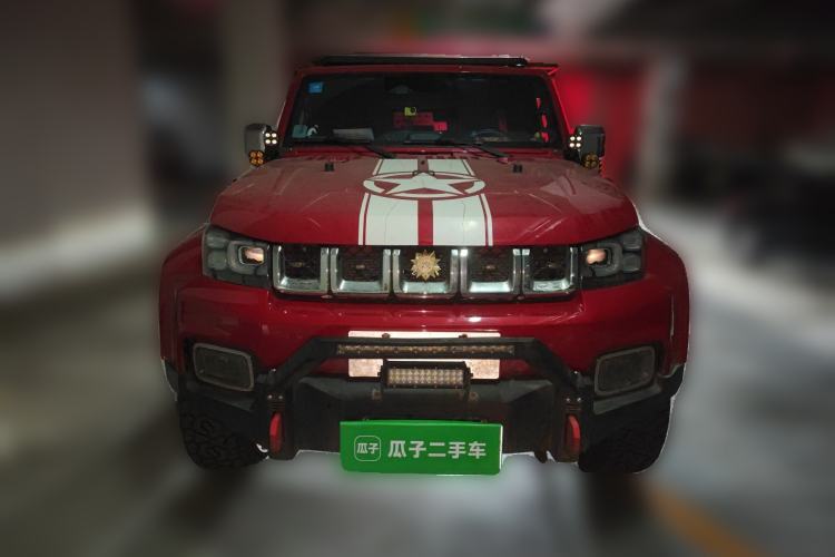 Used BAIC Off-Road BJ40 2019 2.3T Automatic Four-Wheel Drive Urban Hunter Edition Premium Model China VI Emission Standard
