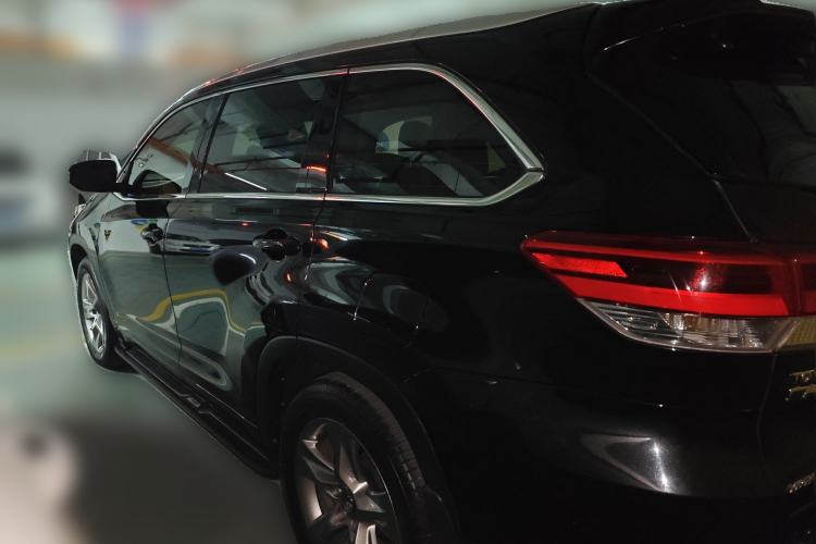 Used Toyota Highlander 2018 2.0T Four-Wheel Drive Prestige Version 7 Seats China VI Standard Rear Left 45 Deg