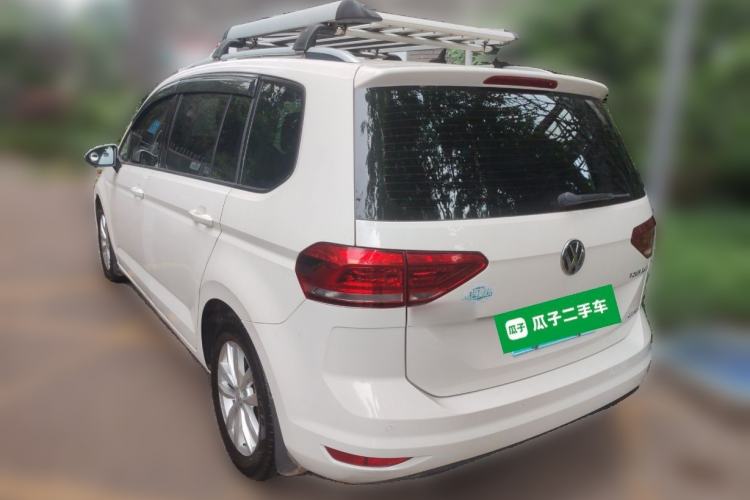 Used Volkswagen Touran 2018 Volkswagen Touran L 280TSI DSG Comfort Edition 7 Seats China V Emission Standard Rear Left 45 Deg