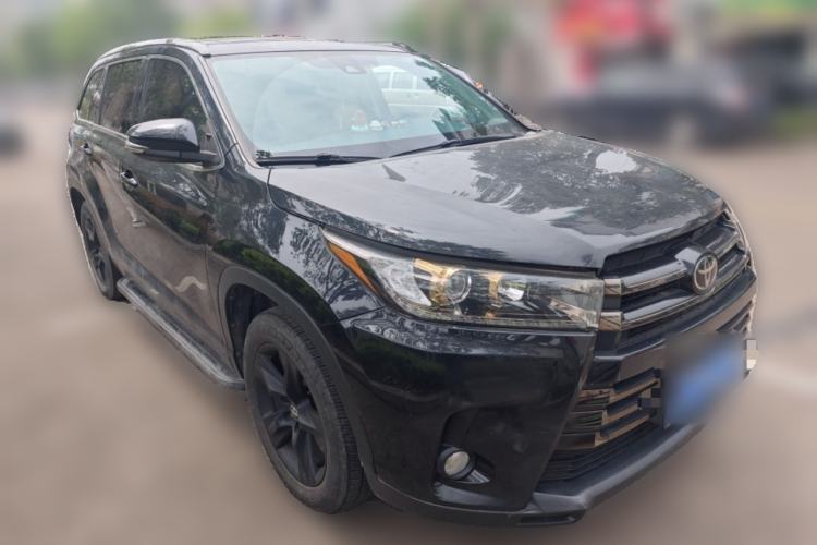 Used Toyota Highlander 2018 2.0T Four-Wheel Drive Knight Edition 7 Seats China VI Standard Front Right 45 Deg