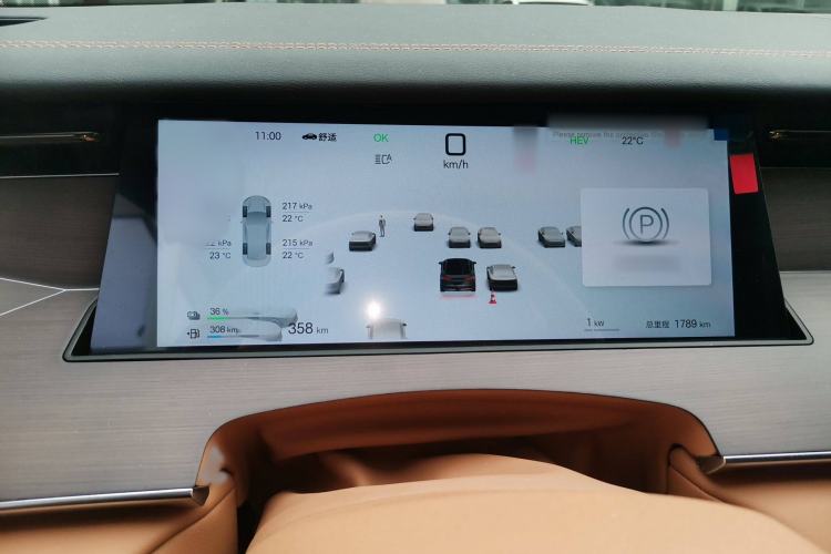 Used BYD Han L 2025 DM-p Four-Wheel-Drive LiDAR Flagship Model