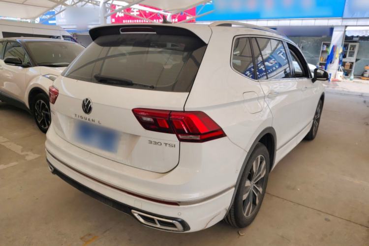 Used Volkswagen Tiguan L 2024 Outstanding Model 330TSI Automatic Two-Wheel Drive R-Line Dragon Glory Edition Rear Right 45 Deg